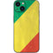 Republic of the Congo Flag Distressed iPhone 15 Skin